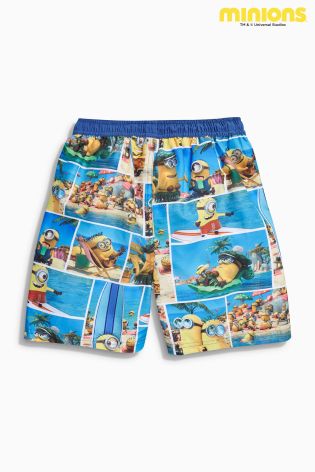 Blue Minions Swim Shorts (3-12yrs)